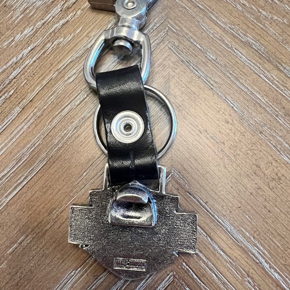 Harley-Davidson Black Keychain - Picture 3 of 4